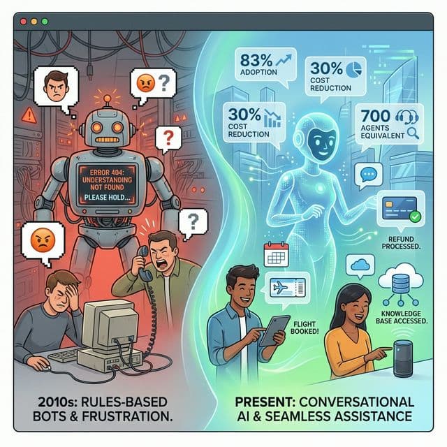 L'évolution des chatbots — du frustrant au fonctionnel